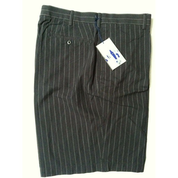 DANIEL CREMIEUX MENS NEW BLUE 100 COTTON FLAT FRONT CASUAL SHORTS SIZE 38 Shorts
